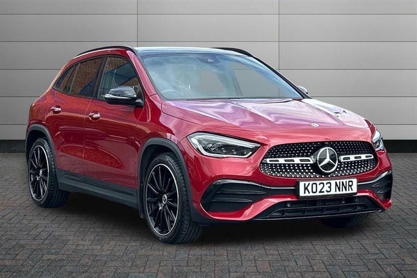 Mercedes-Benz GLA Class 220D 4Matic Amg Line Prem Night Ed Red