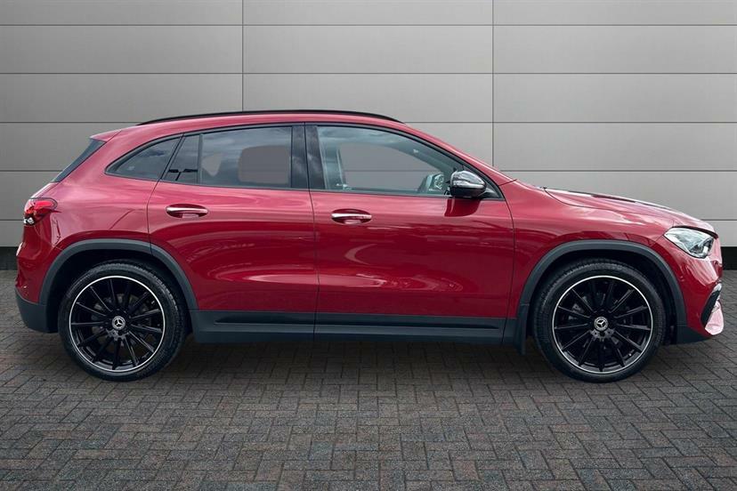 Mercedes-Benz GLA Class 220D 4Matic Amg Line Prem Night Ed KO23NNR Red #3
