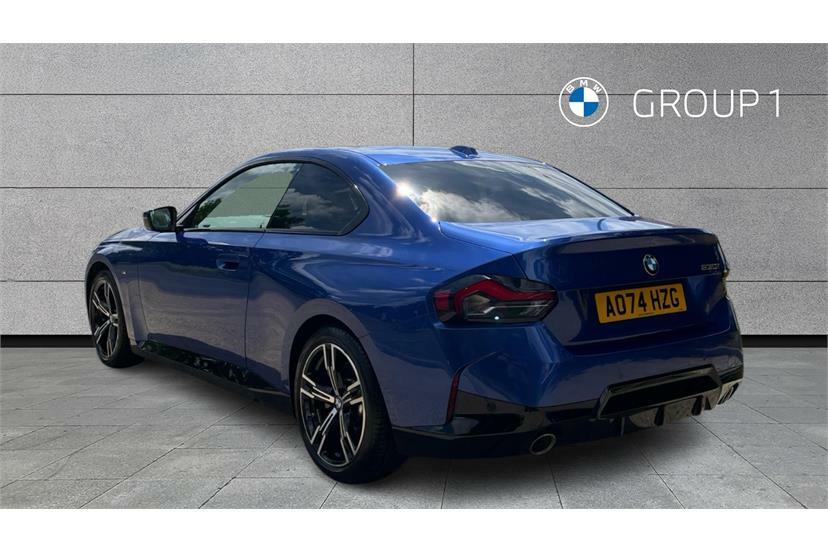 BMW 2 Series 230I M Sport Step AO74HZG Blue #2