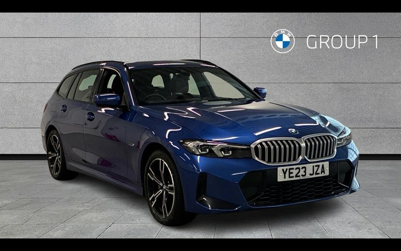 BMW 3 Series 330E Xdrive M Sport Touring Blue