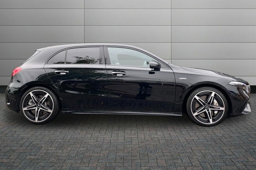Mercedes-Benz A Class 2.0 A35h Mhev Amg Premium Hatchback H Black #3