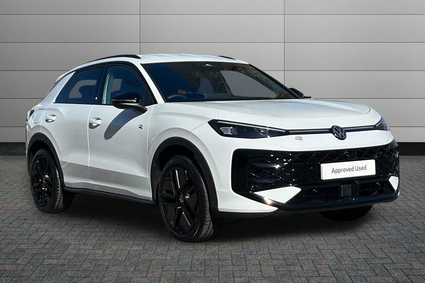 Volkswagen T-Roc 1.5 Etsi Mhev R-line Suv Hybrid Dsg 15 White