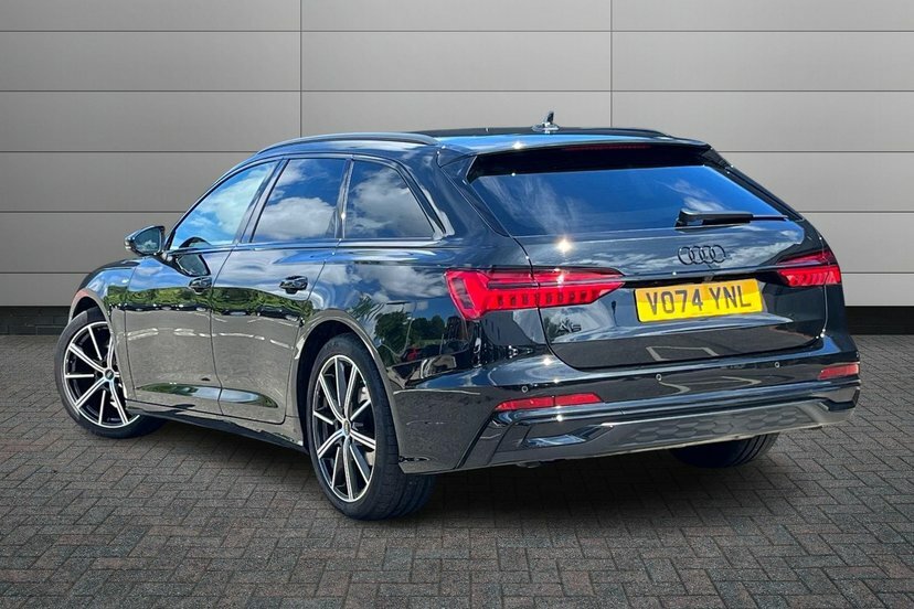 Audi A6 Avant 2.0 Tfsi 40 Black Edition Estate S Tron VO74YNL Black #3