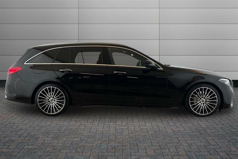 Mercedes-Benz C Class C200 Amg Line Premium Plus 9G-tronic Black #3