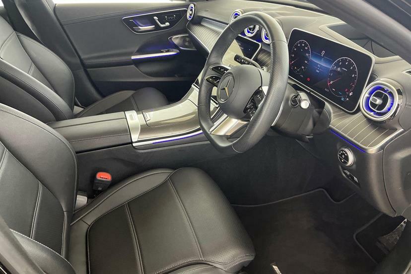 Mercedes-Benz C Class C200 Amg Line Premium Plus 9G-tronic Black #5