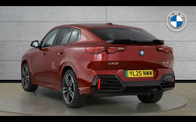 BMW iX2 Ix2 Xdrive30 M Sport YL25NWM Red #2