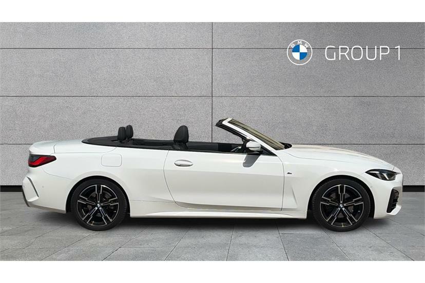 BMW 4 Series 420I M Sport Step RX74JFK White #3