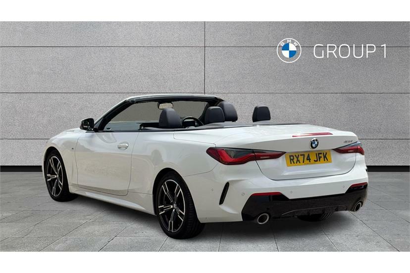 BMW 4 Series 420I M Sport Step RX74JFK White #2