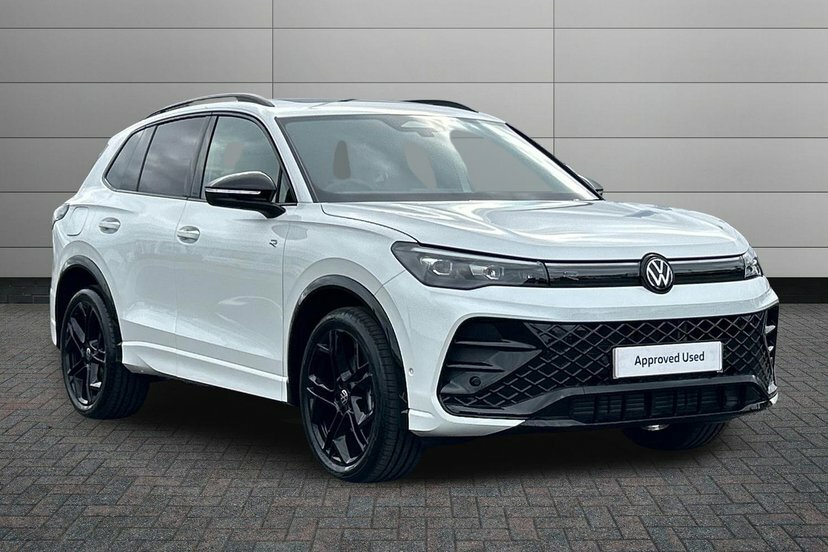 Volkswagen Tiguan 2.0 Tdi R-line Suv Dsg 150 Ps White