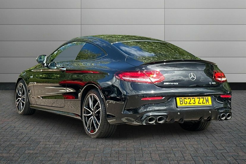 Mercedes-Benz C Class C43 4Matic Amg Night Edition Premium Plus Coupe Black #2