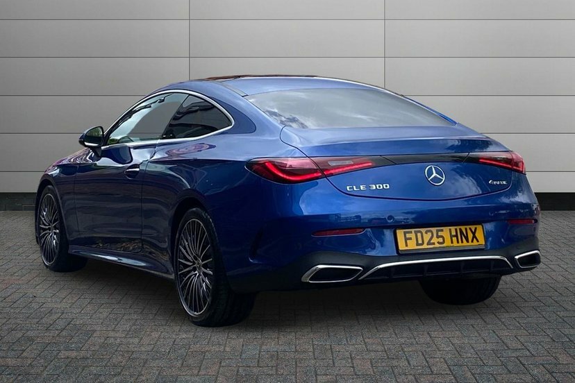 Mercedes-Benz CLE Class 2.0 Cle300h Mhev Amg Line Premium Coupe Petr FD25HNX Blue #2