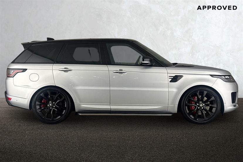Land Rover Range Rover Sport 3.0 P400 Hst Silver #5