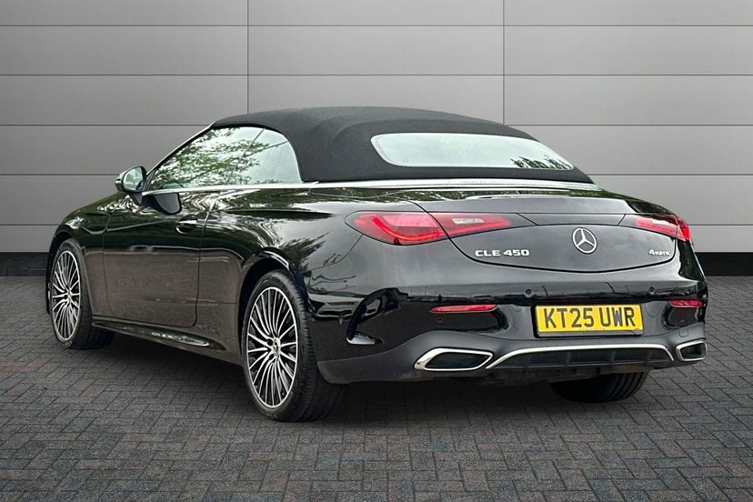 Mercedes-Benz CLE Class 3.0 Cle450h Mhev Amg Line Premium Cabriolet Black #2