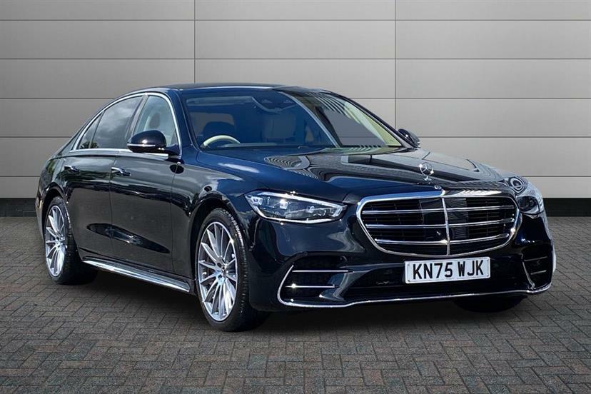 Mercedes-Benz S Class S580e 4Matic L Amg Line Prem Execu 9G-tronic Black