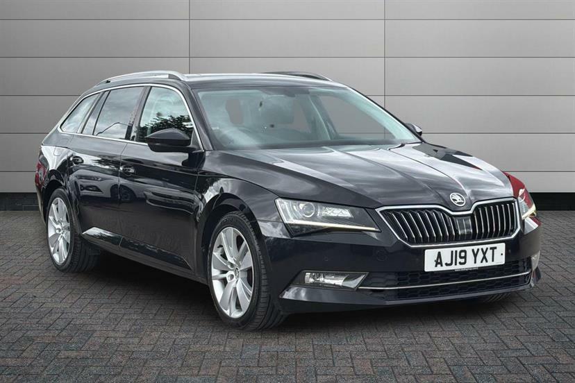 Skoda Superb 2.0 Tdi Cr Se L Executive Dsg 7 Speed Black