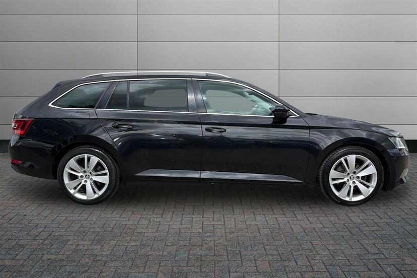 Skoda Superb 2.0 Tdi Cr Se L Executive Dsg 7 Speed Black #4