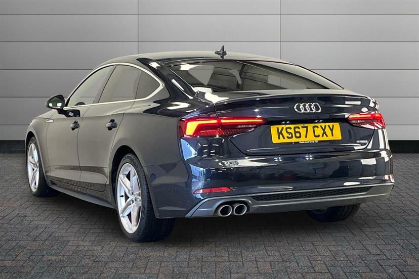 Audi A5 2.0 Tdi Quattro S Line S Tronic Blue #3