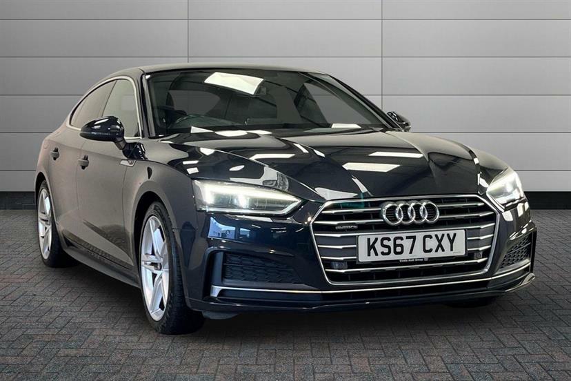 Audi A5 2.0 Tdi Quattro S Line S Tronic Blue