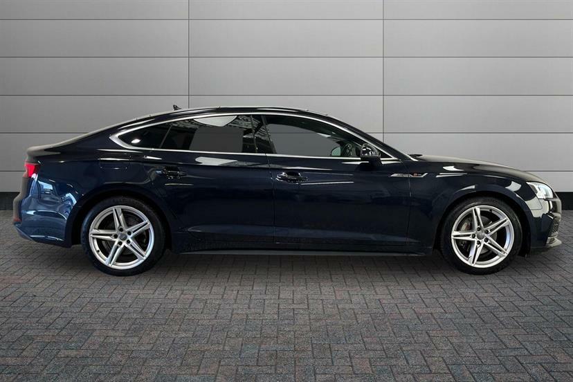 Audi A5 2.0 Tdi Quattro S Line S Tronic Blue #4