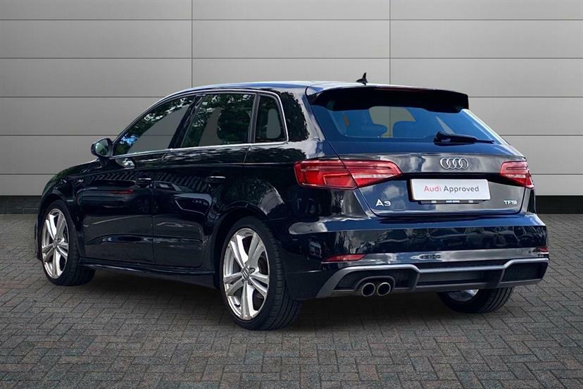 Audi A3 1.5 Tfsi S Line S Tronic GD18YWM Black #3