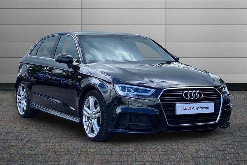 Audi A3 1.5 Tfsi S Line S Tronic Black