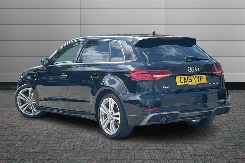 Audi A3 30 Tfsi 116 S Line S Tronic Black #3