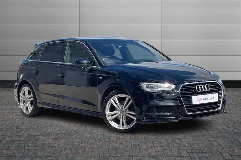 Audi A3 30 Tfsi 116 S Line S Tronic Black
