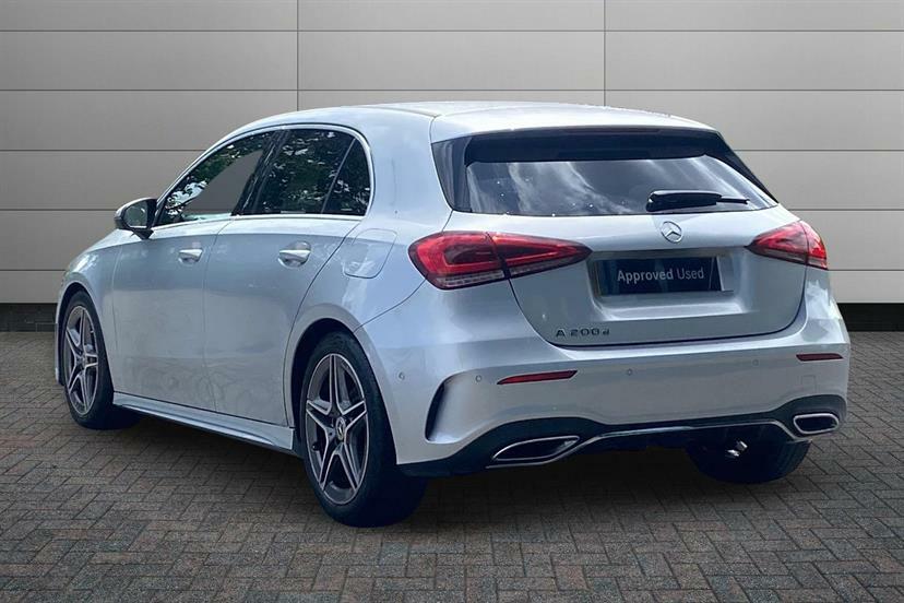Mercedes-Benz A Class A200d Amg Line Executive Silver #2