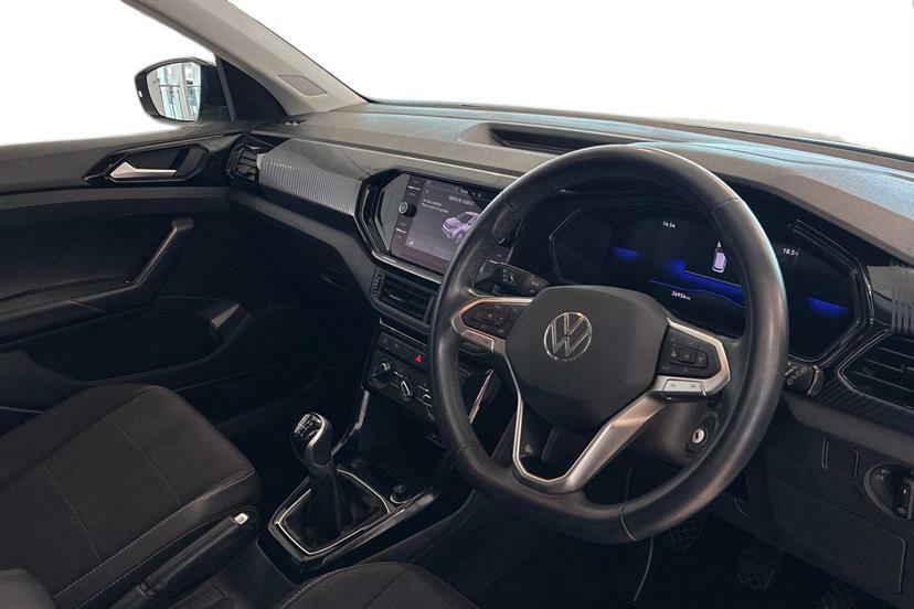 Volkswagen T-Cross 1.0 Tsi 110 Black Edition White #6