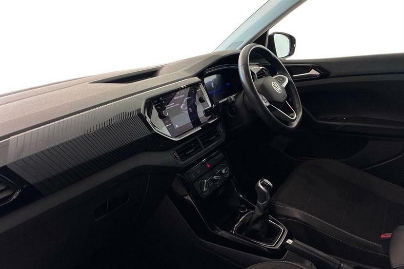 Volkswagen T-Cross 1.0 Tsi 110 Black Edition White #2