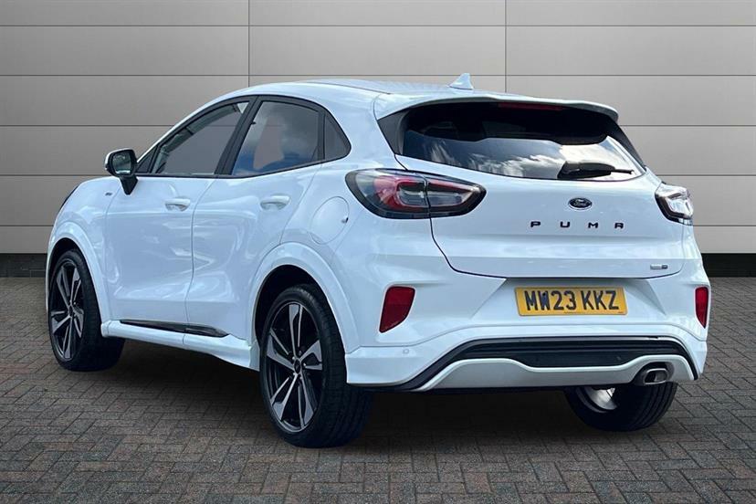 Ford Puma 1.0 Ecoboost Hybrid Mhev 155 St-line X MW23KKZ White #3
