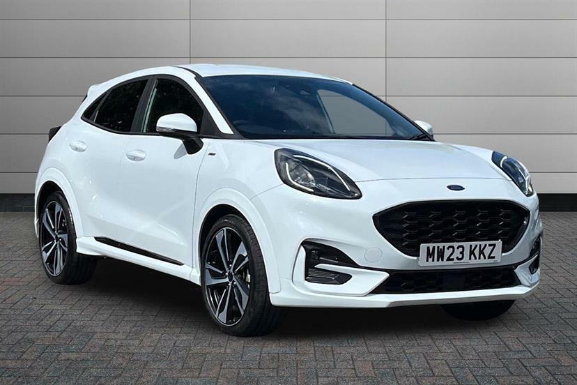 Ford Puma 1.0 Ecoboost Hybrid Mhev 155 St-line X White