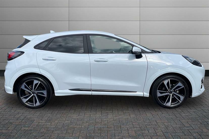 Ford Puma 1.0 Ecoboost Hybrid Mhev 155 St-line X MW23KKZ White #4