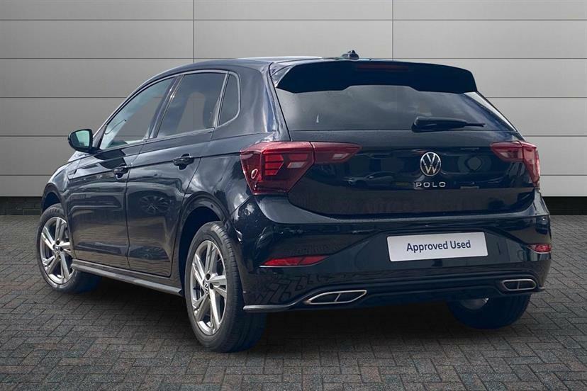 Volkswagen Polo 1.0 Tsi R-line WG23MHU Black #3