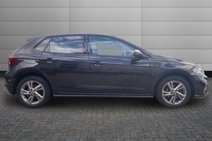 Volkswagen Polo 1.0 Tsi R-line WG23MHU Black #4