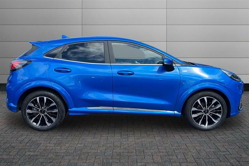 Ford Puma 1.0 Ecoboost Hybr Mhev 155 St-line Vignale Dct WP72LFT Blue #3