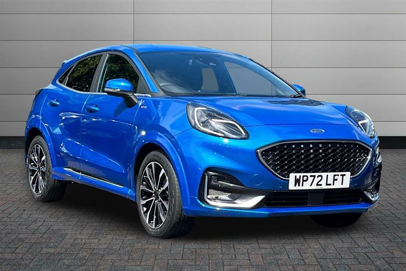 Ford Puma 1.0 Ecoboost Hybr Mhev 155 St-line Vignale Dct Blue