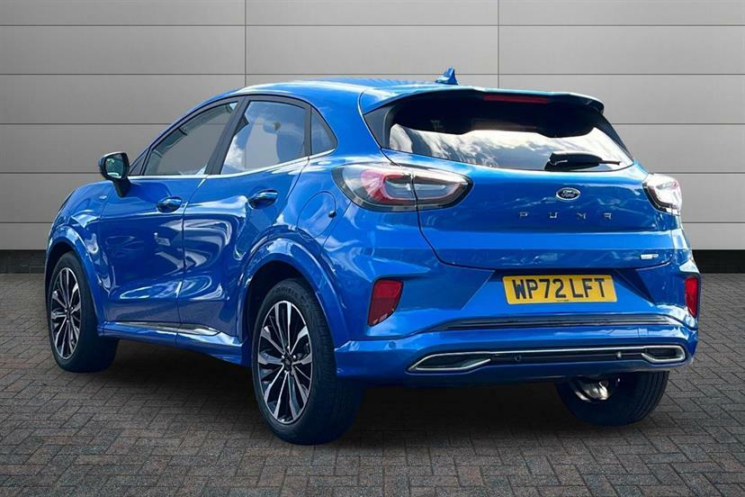 Ford Puma 1.0 Ecoboost Hybr Mhev 155 St-line Vignale Dct WP72LFT Blue #2