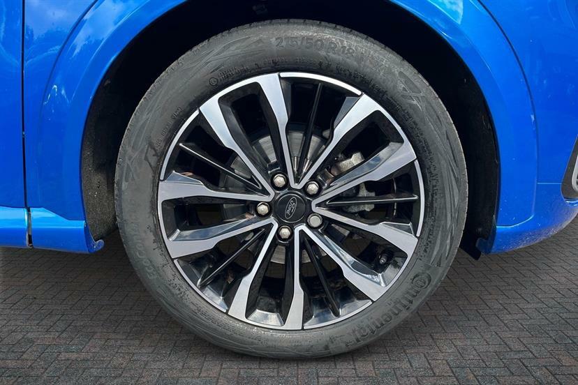 Ford Puma 1.0 Ecoboost Hybr Mhev 155 St-line Vignale Dct WP72LFT Blue #4