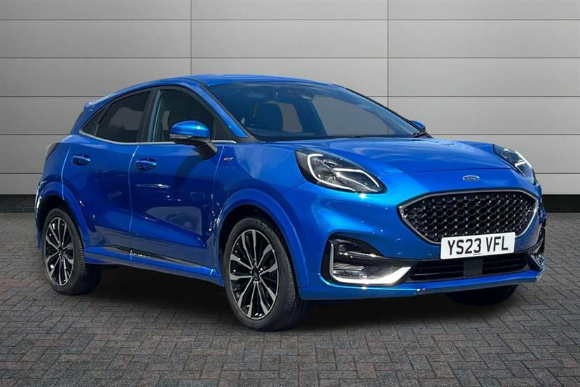 Ford Puma 1.0 Ecoboost Hybr Mhev 155 St-line Vignale Dct Blue