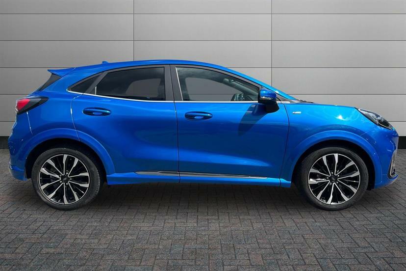Ford Puma 1.0 Ecoboost Hybr Mhev 155 St-line Vignale Dct Blue #4