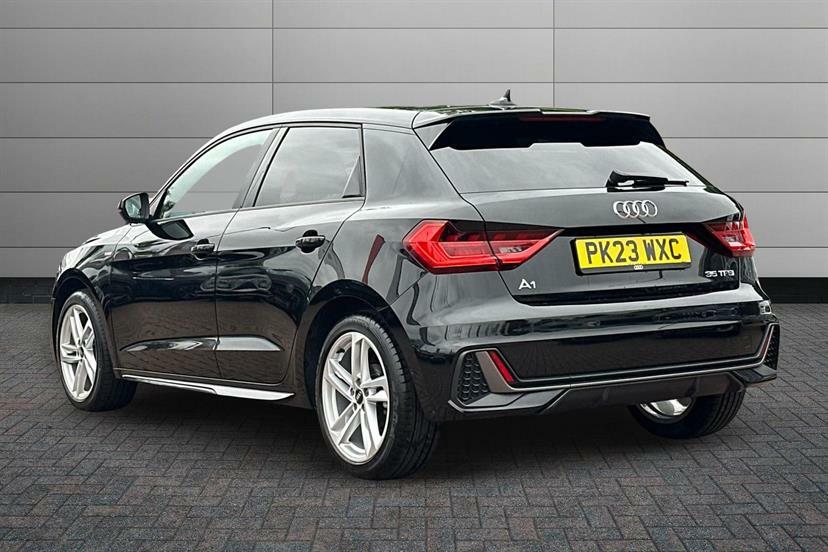 Audi A1 35 Tfsi S Line S Tronic PK23WXC Black #2