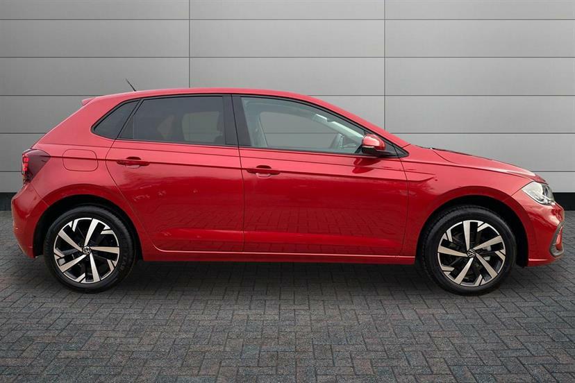 Volkswagen Polo 1.0 Tsi Match Dsg WH75EFD Red #4