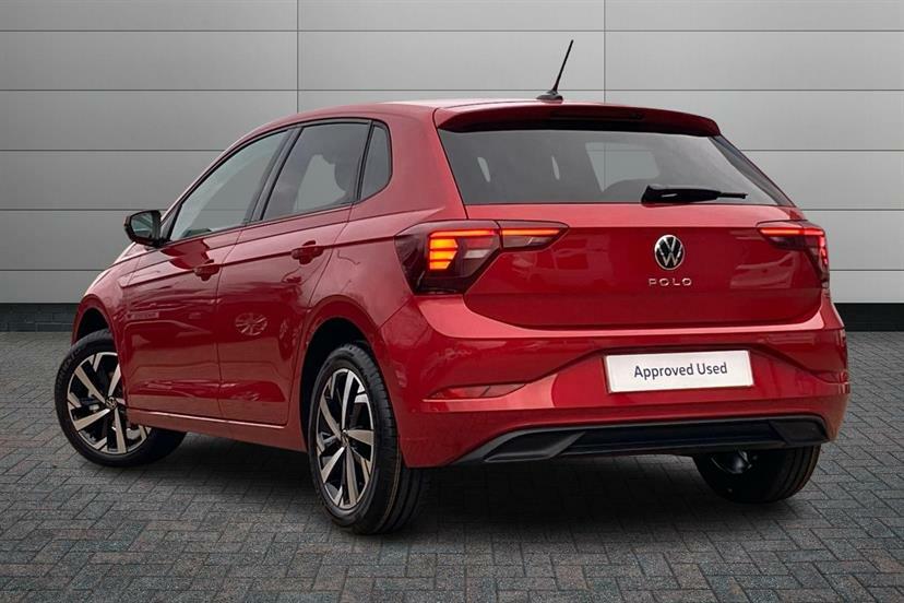 Volkswagen Polo 1.0 Tsi Match Dsg WH75EFD Red #3