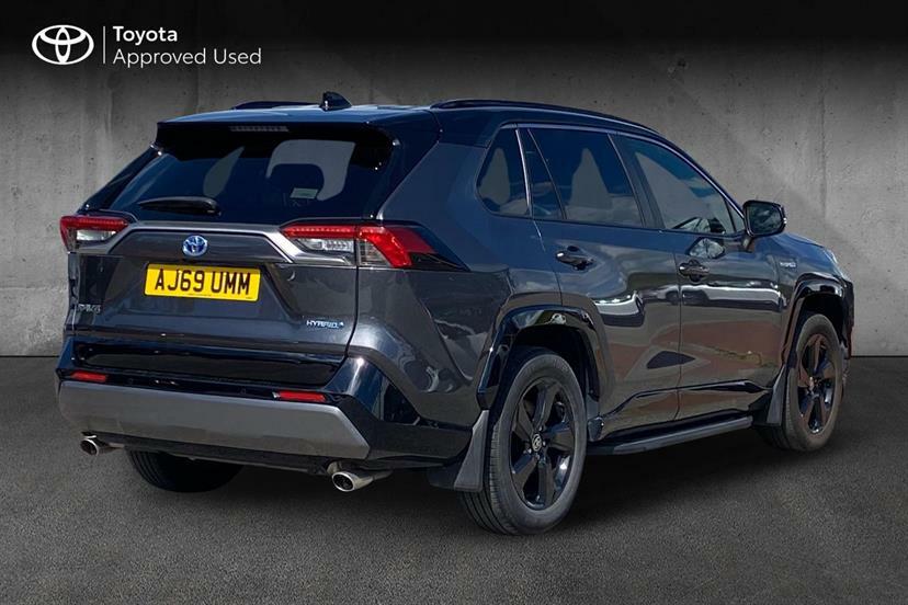 Toyota Rav 4 2.5 Vvt-i Hybrid Dynamic Cvt Black #2