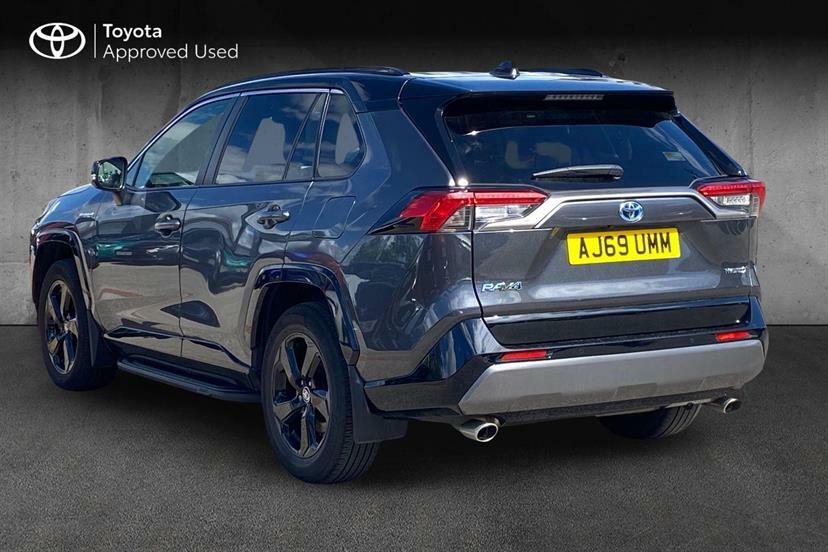 Toyota Rav 4 2.5 Vvt-i Hybrid Dynamic Cvt Black #4