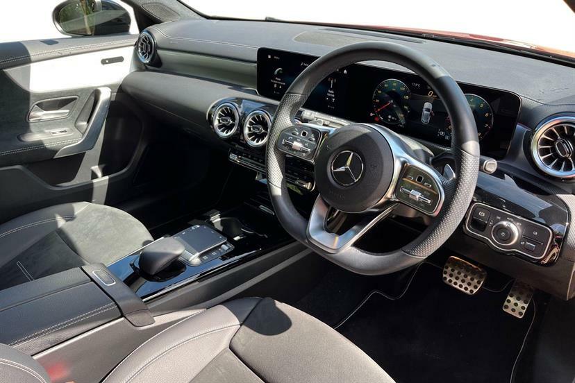 Mercedes-Benz A Class A200 Amg Line Premium Edition Red #4