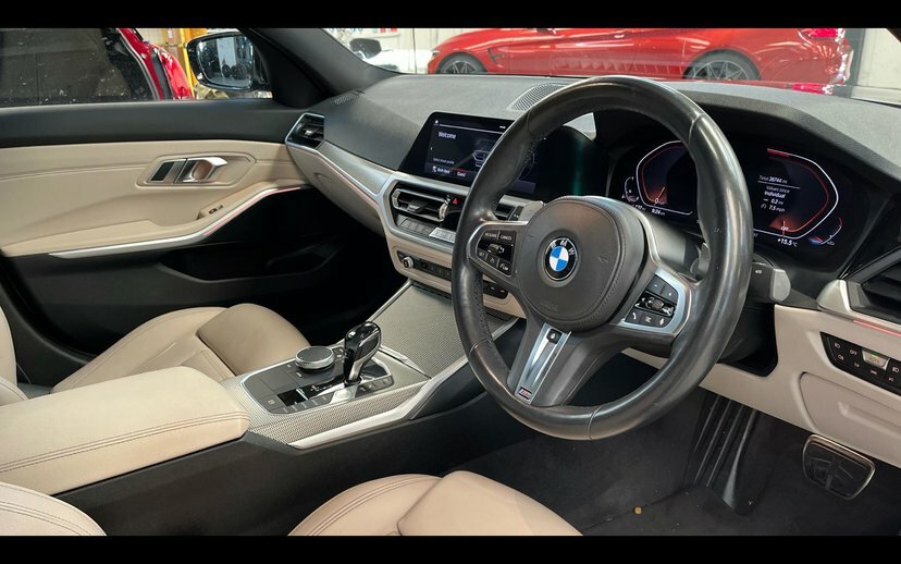 BMW 3 Series 320I Xdrive M Sport Saloon YC69OES Black #6