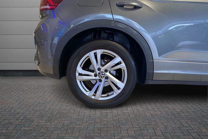 Volkswagen T-Roc 1.5 Tsi R-line Grey #4