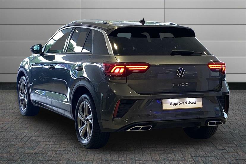 Volkswagen T-Roc 1.5 Tsi R-line Grey #2